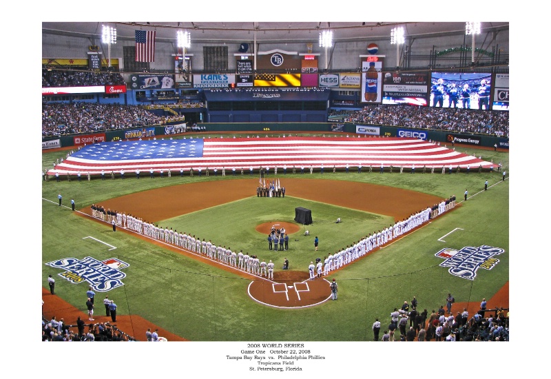 First Game of the 2008 World Series - ID: 9402879 © David D. Reed