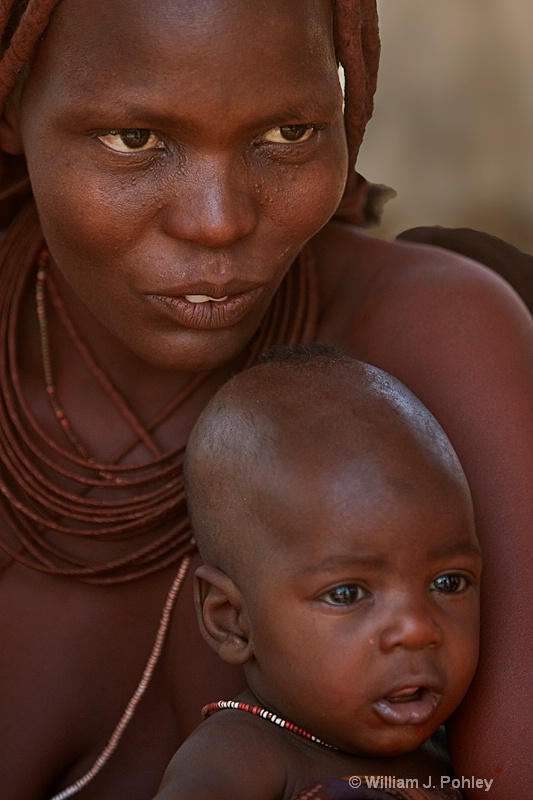 Himba mother and child (9316) - ID: 9403228 © William J. Pohley