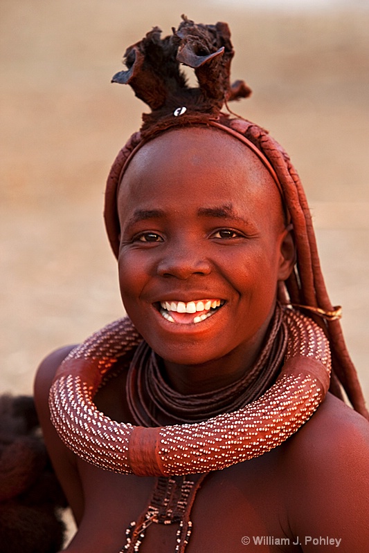 Smiling Himba woman (9584) - ID: 9403303 © William J. Pohley