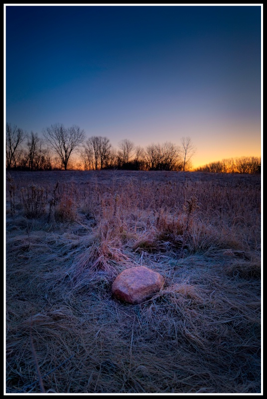 Frosted Prairie rock
