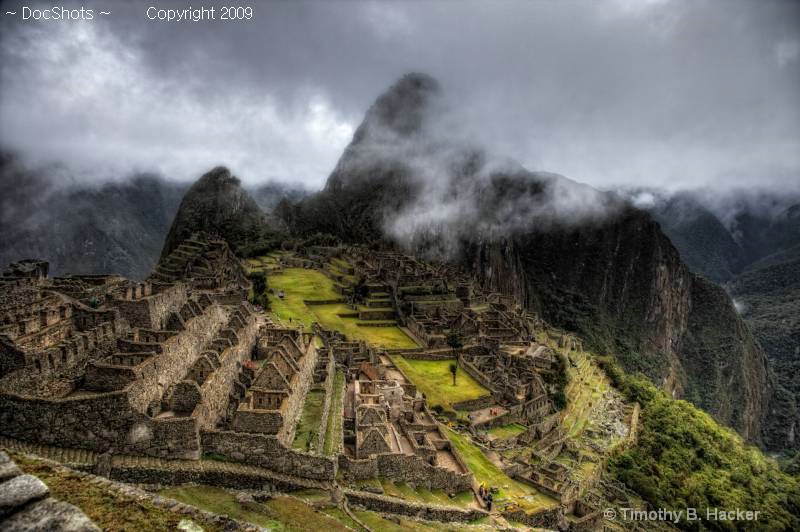 Huayna Picchu In the Clouds