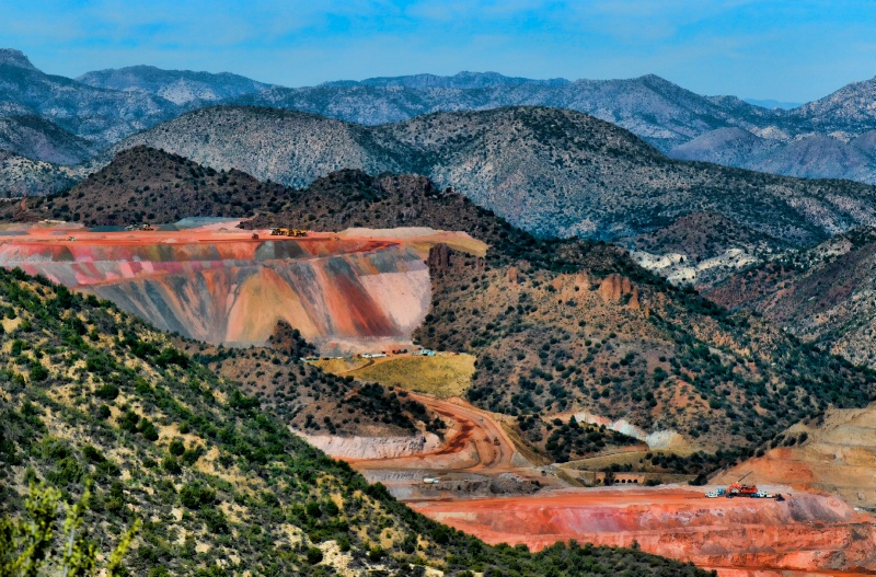Copper Mine near Globe AZ
