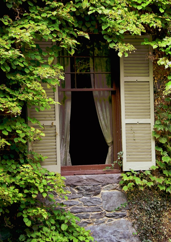 Shaker Village Window - ID: 9436099 © Douglas Pignet