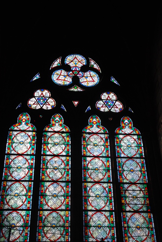 Stained window - Notre Dame