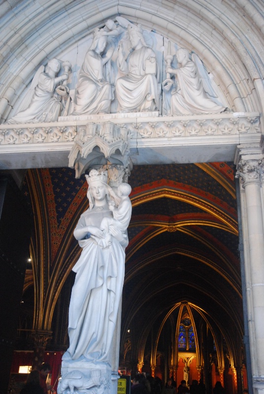 Entrance to Sainte Chapelle