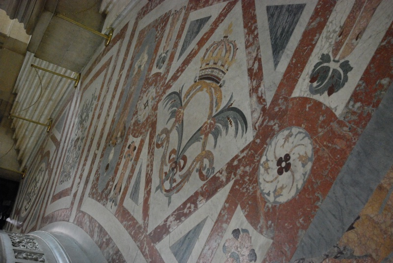 Floor tiles in the Domed Church