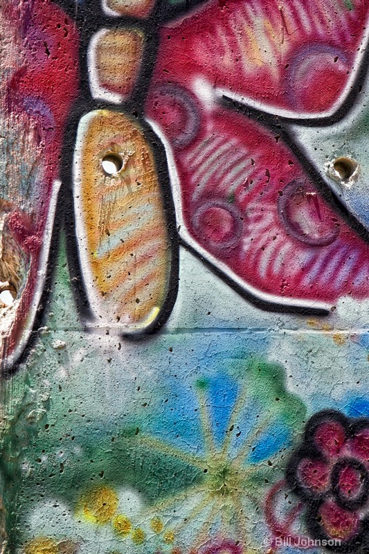 Bullet Holes in the Berlin Wall