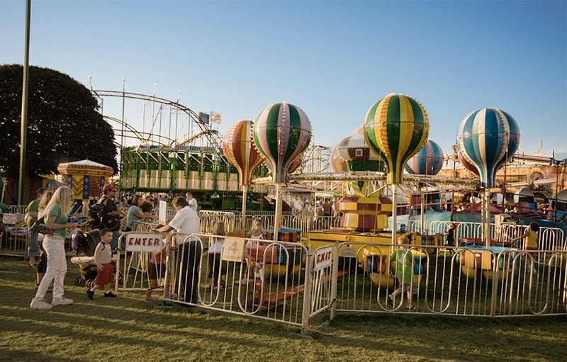 Balloon Ride - Puyallup Fair '09