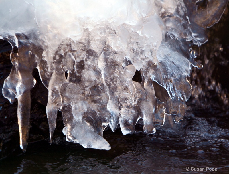 Ice on a stream - ID: 9488902 © Susan Popp