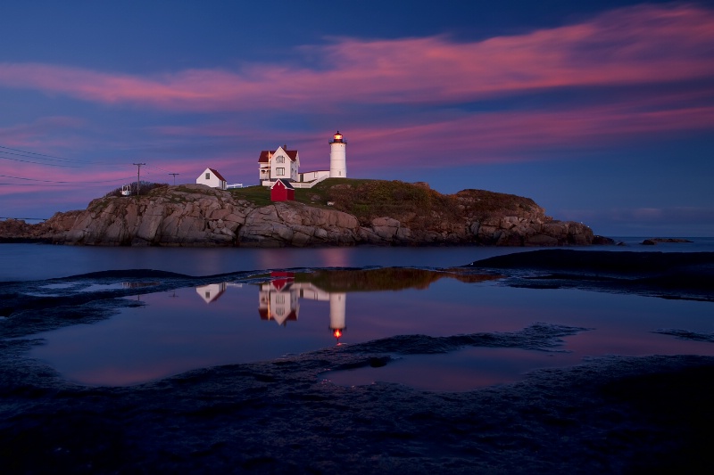 Twilight at Nubble