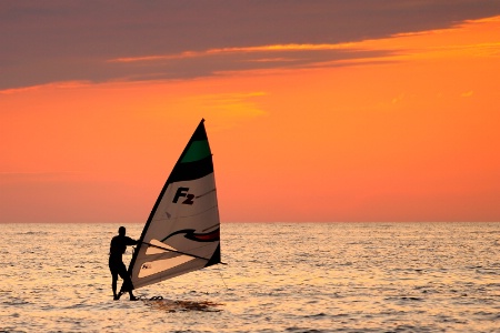 Sunset on Lake Huron