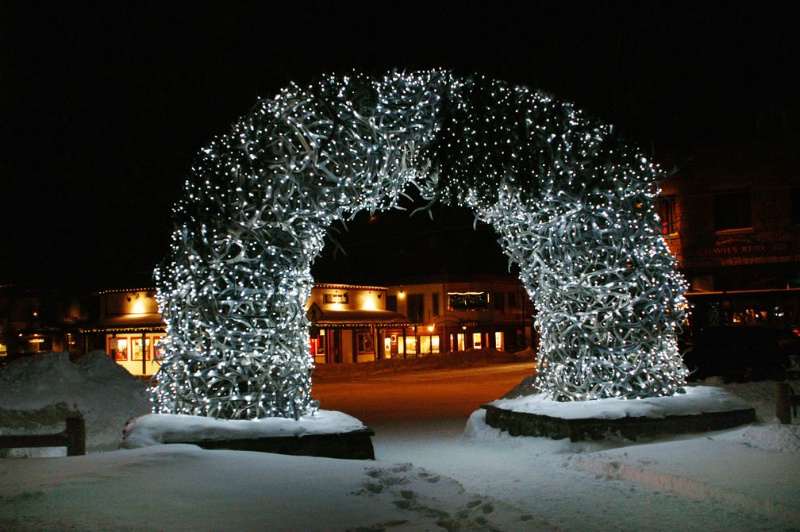 Merry Christmas from Jackson, Wyoming - ID: 9563776 © Crystal E. Berryman