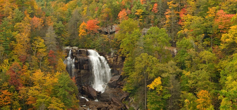 Whitewater Falls, Natahala NF, NC - ID: 9574321 © george w. sharpton