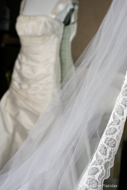 Wedding Gown and Heirloom Veil