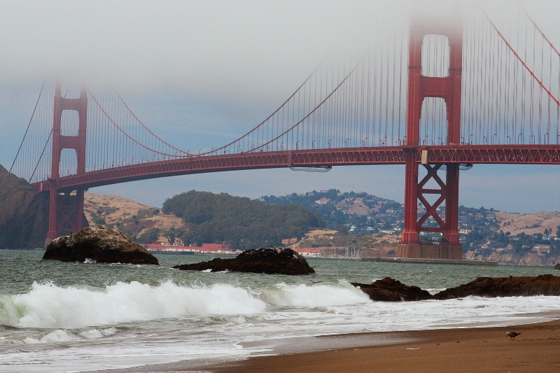 Golden Gate Bridge 7-31-09 - ID: 9596109 © Robert A. Burns