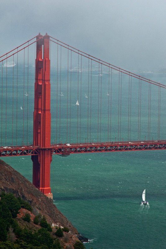 Golden Gate Bridge 7-31-09 - ID: 9596136 © Robert A. Burns