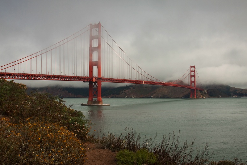Golden Gate Bridge 7-29-09 - ID: 9598048 © Robert A. Burns