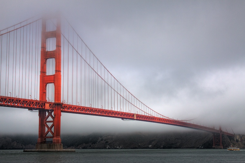 Golden Gate Bridge 7-27-09 - ID: 9598283 © Robert A. Burns