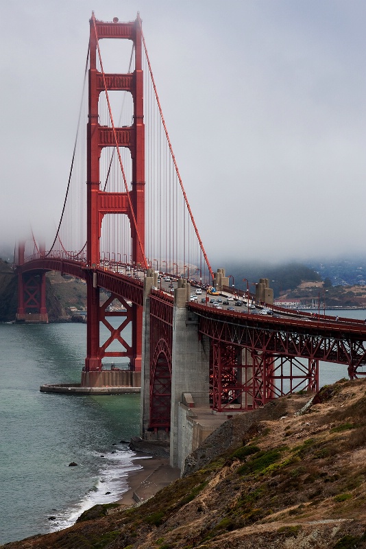 Golden Gate Bridge 7-27-09 - ID: 9598296 © Robert A. Burns