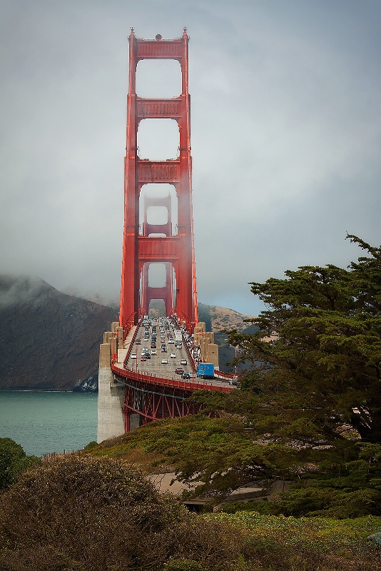 Golden Gate Bridge 7-30-09 - ID: 9598299 © Robert A. Burns