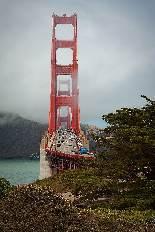 Golden Gate Bridge 7-30-09 - ID: 9598299 © Robert A. Burns