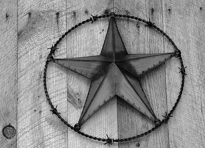 Barbed Wire Pentacle 
