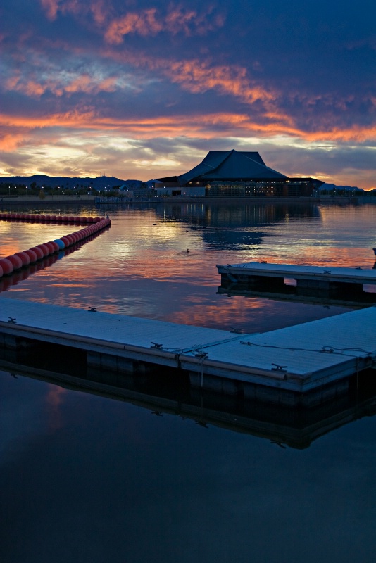 Tempe Center for the Arts at Sunset