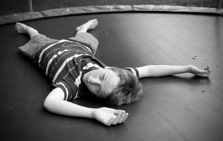 Trampoline boy!