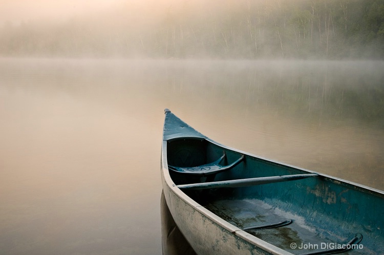 Morning Mist Heart Lake