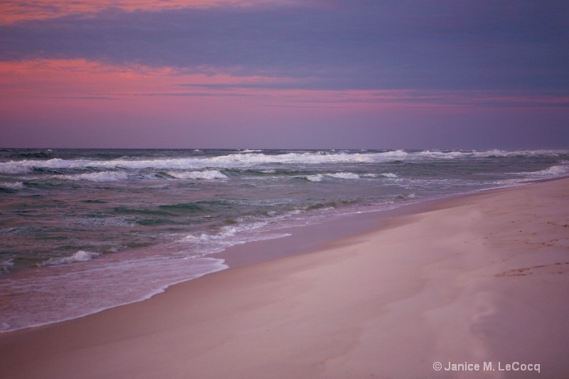 Pensacola Beach Sunrise - ID: 9631553 © Janice  M. LeCocq
