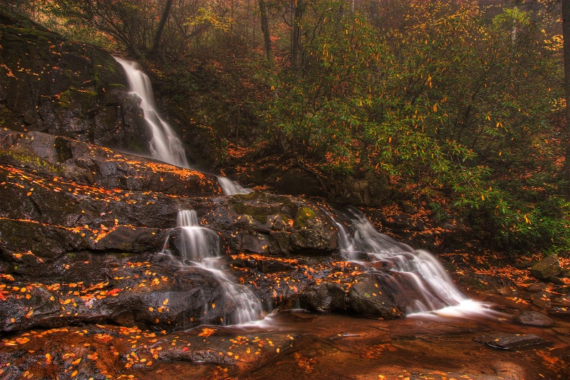 Laurel Falls - ID: 9643301 © Robert A. Burns