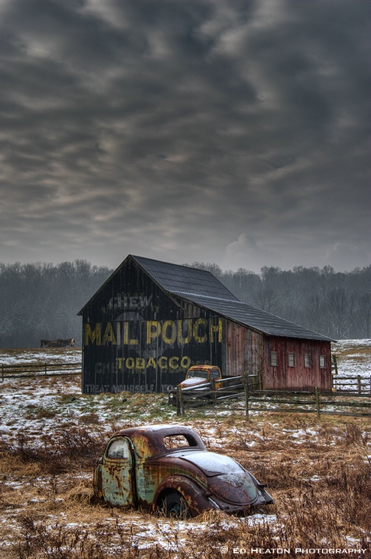 Mail Pouch Barn & Cars