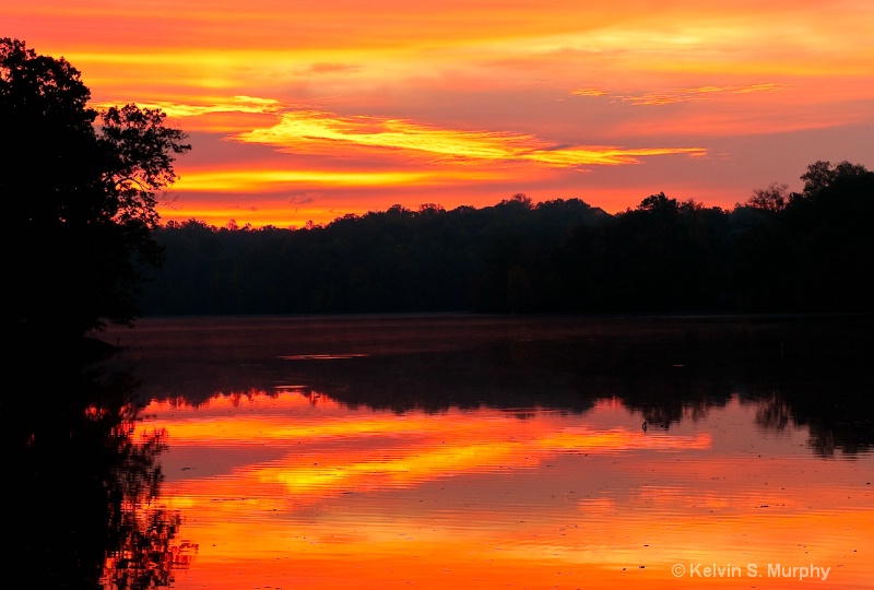 sunrise on the occoquan 