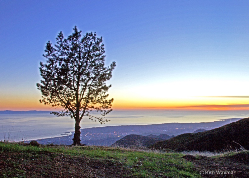 From the hills above Santa Barbara