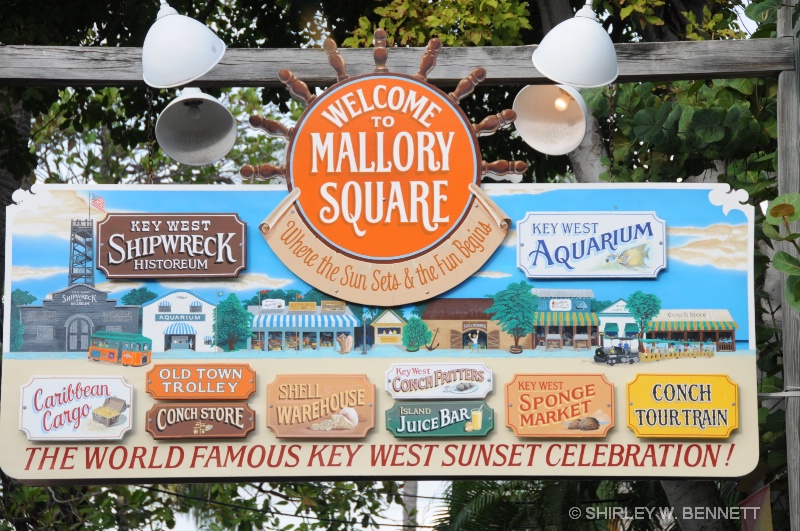 MALLORY SQUARE SIGN - ID: 9661765 © SHIRLEY MARGUERITE W. BENNETT
