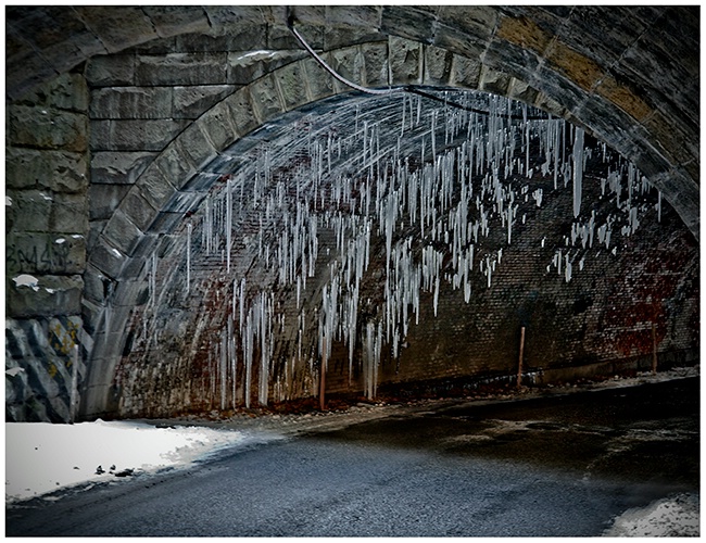Icy Tunnel #314 - ID: 9664818 © Timlyn W. Vaughan
