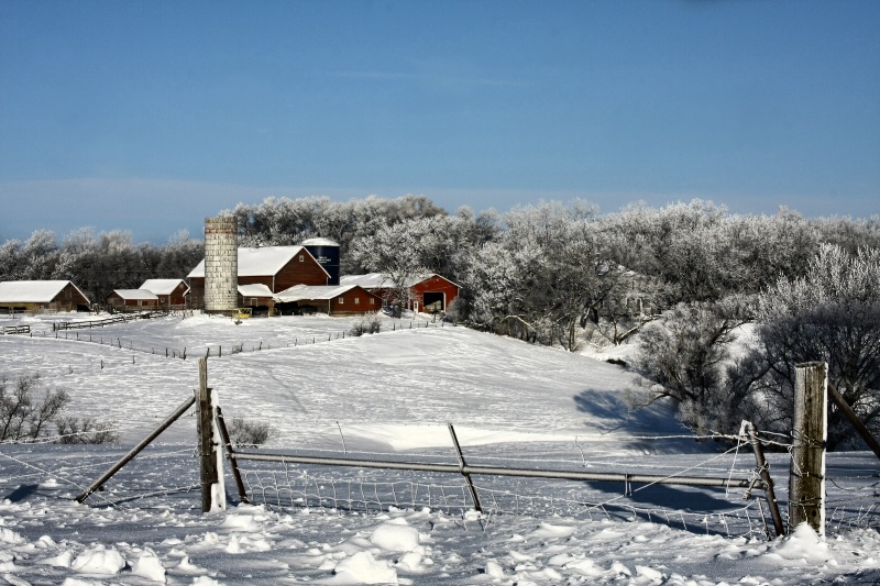 Frosty Rural America