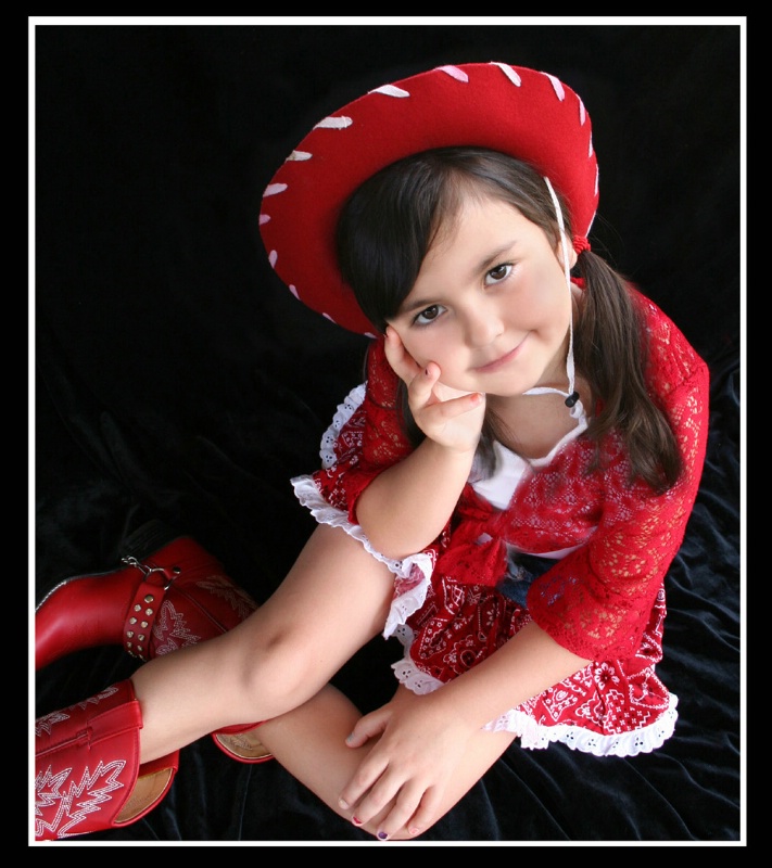 Little cowgirl