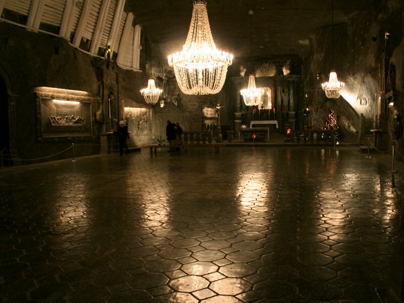 The Underground Cathetral at Wieliczka