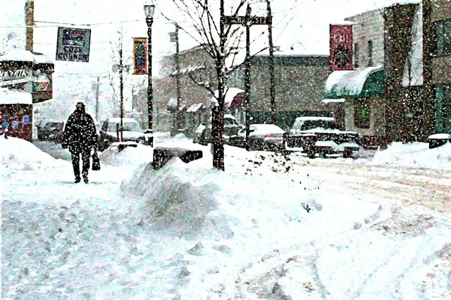Downtown in Winter