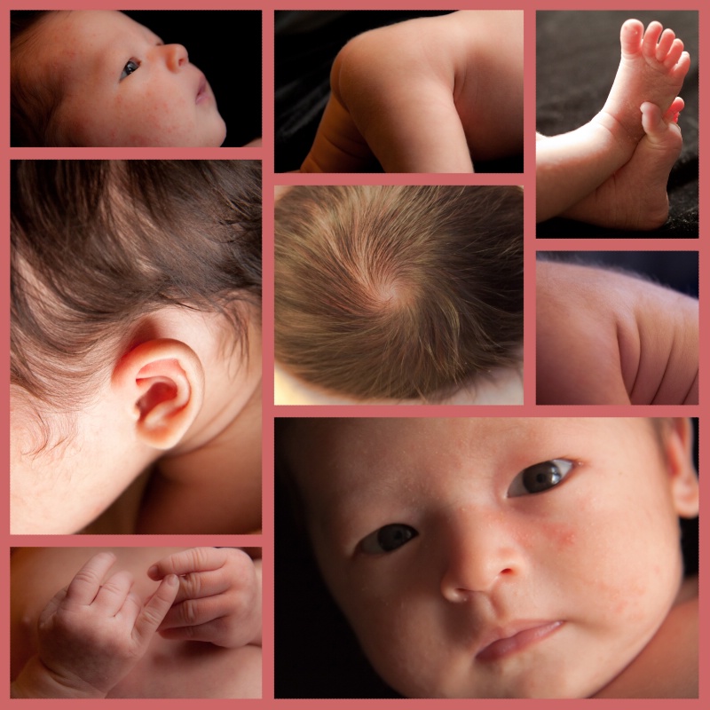 Baby C collage