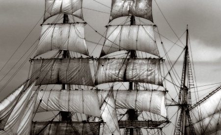 Sails of the Barque Europa