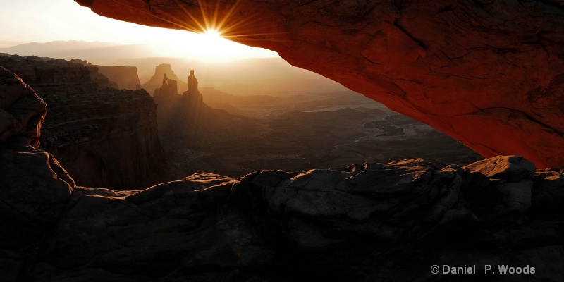 Mesa Arch in Canyon Lands National Park *