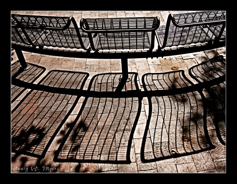 Courtyard Shadows