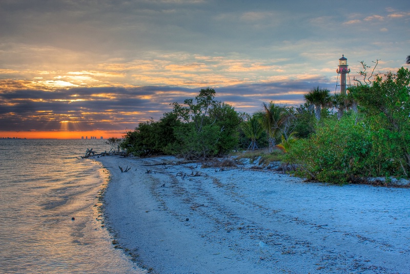 Sanibel Lighthouse Sunrise - ID: 9720371 © Michael Wehrman