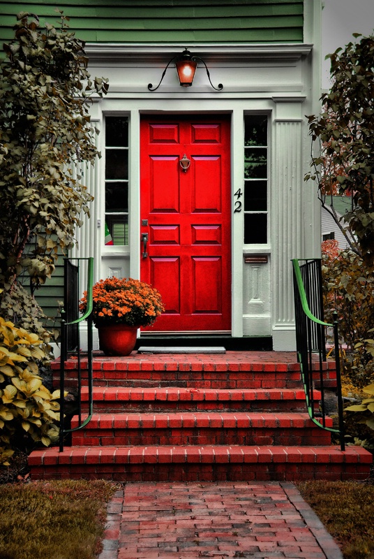 A New England Door