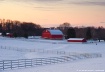 Fence & Red Barns