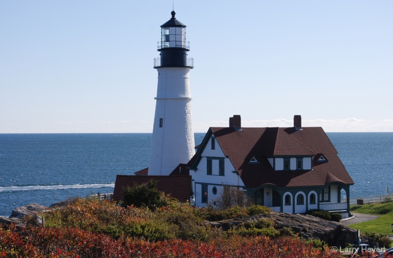Maine- Portland Head Lighthouse - ID: 9740426 © Larry Heyert