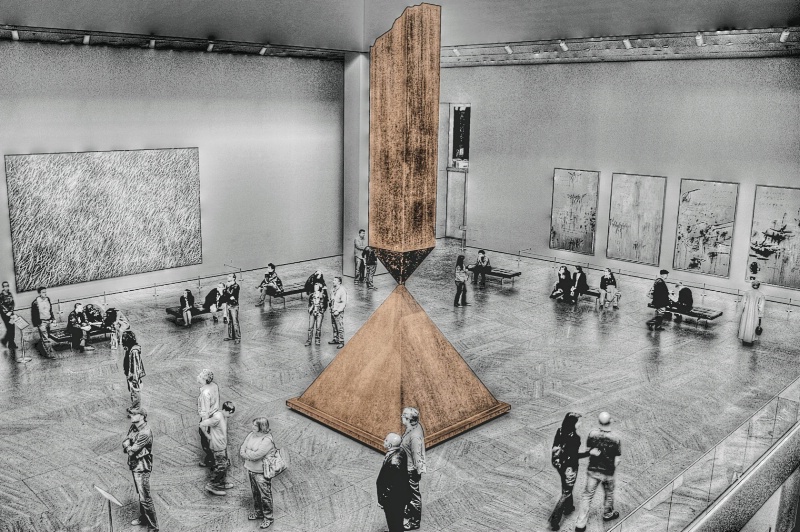 Ignoring the Obelisk, MOMA