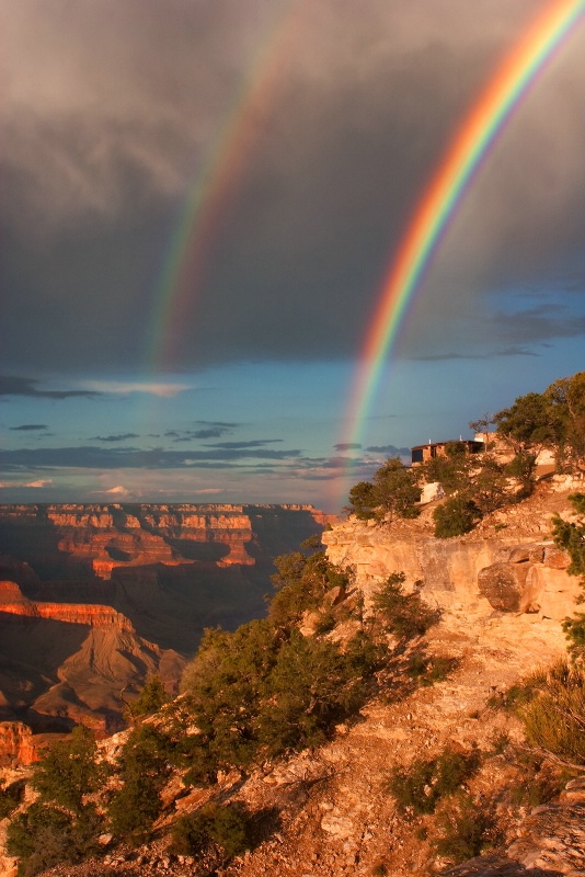 Canyon Rainbow - ID: 9779114 © Robert A. Burns
